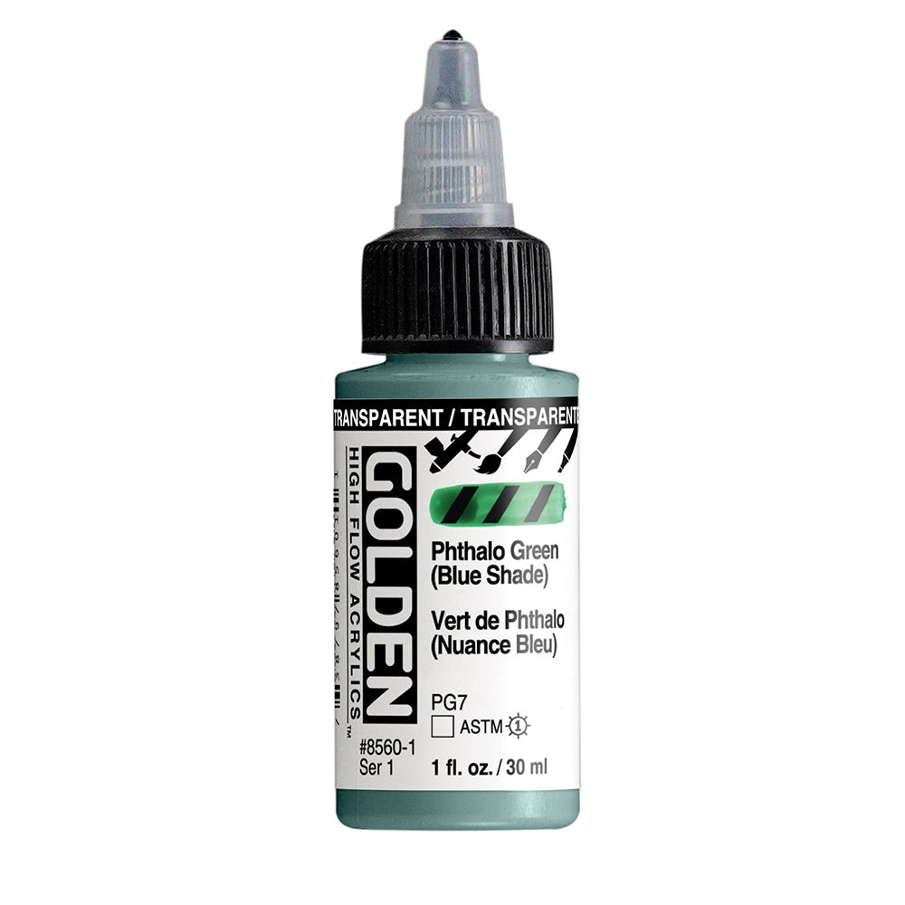 GOLDEN HIGH FLUID Transparent Phthalo Green BS
