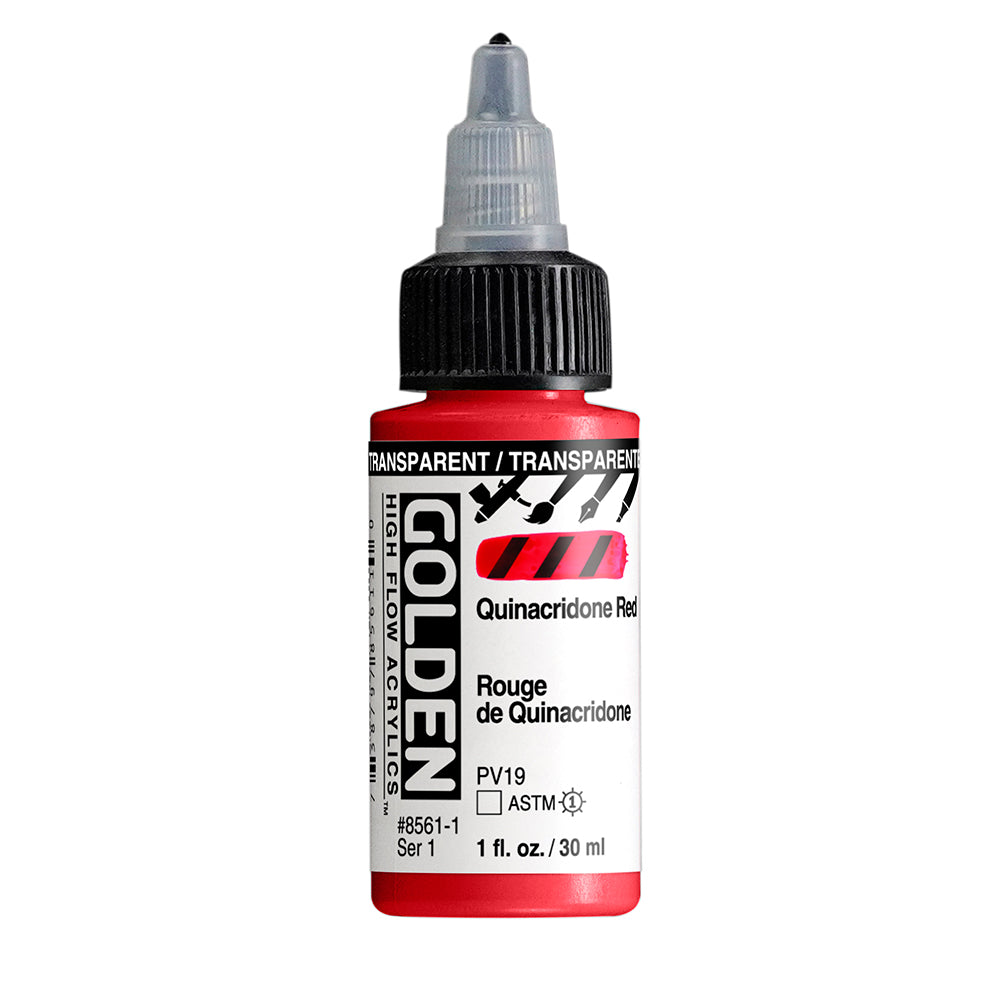 GOLDEN HIGH FLUID Transparent Quinacridone Red