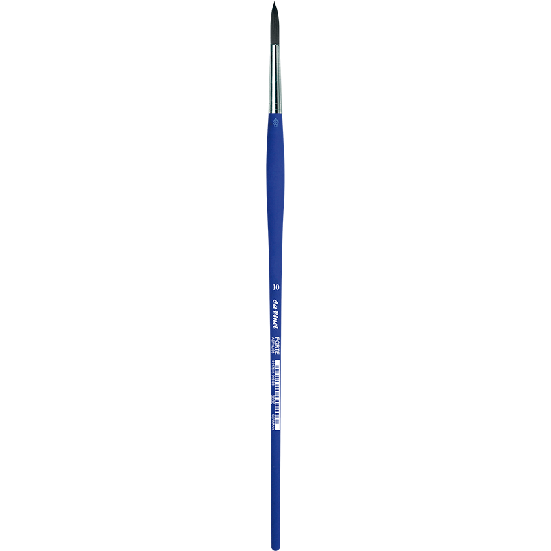 Davinci Brush Series 8630 FORTE-ACRYLICS round Long Handle