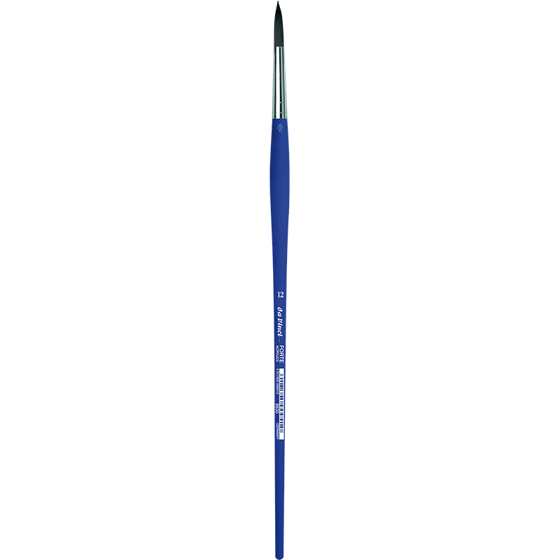 Davinci Brush Series 8630 FORTE-ACRYLICS round Long Handle