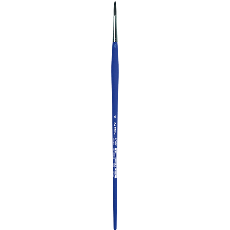 Davinci Brush Series 8630 FORTE-ACRYLICS round Long Handle