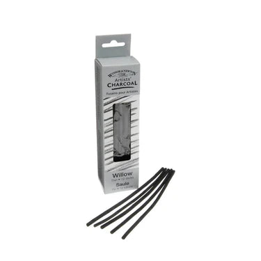 Winsor&Newton Artists' Willow Charcoal Thin 12 Sticks