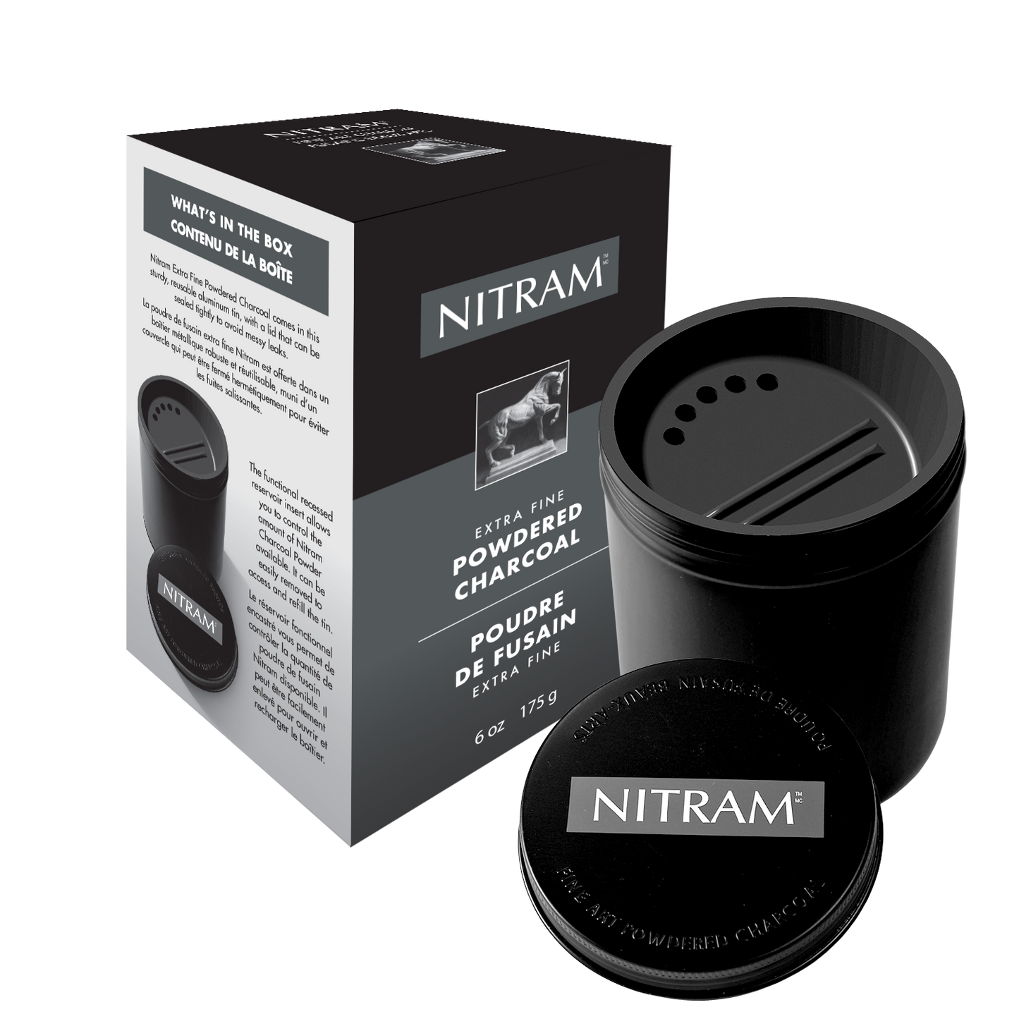 Nitram Powdered Charcoal