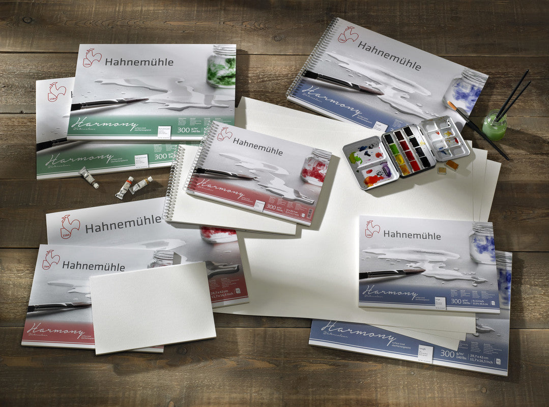 HAHNEMUHLE Harmony Watercolor 300 gsm 12 sheets Spireld