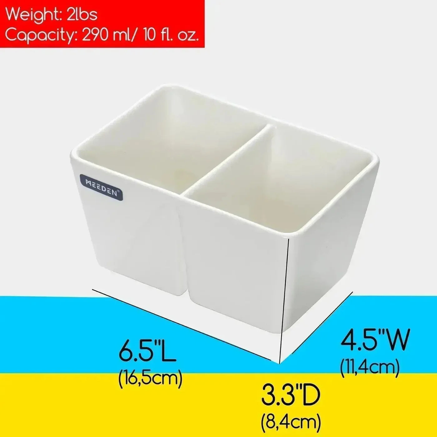 Watercolor Ceramic Brush Wash Bowl