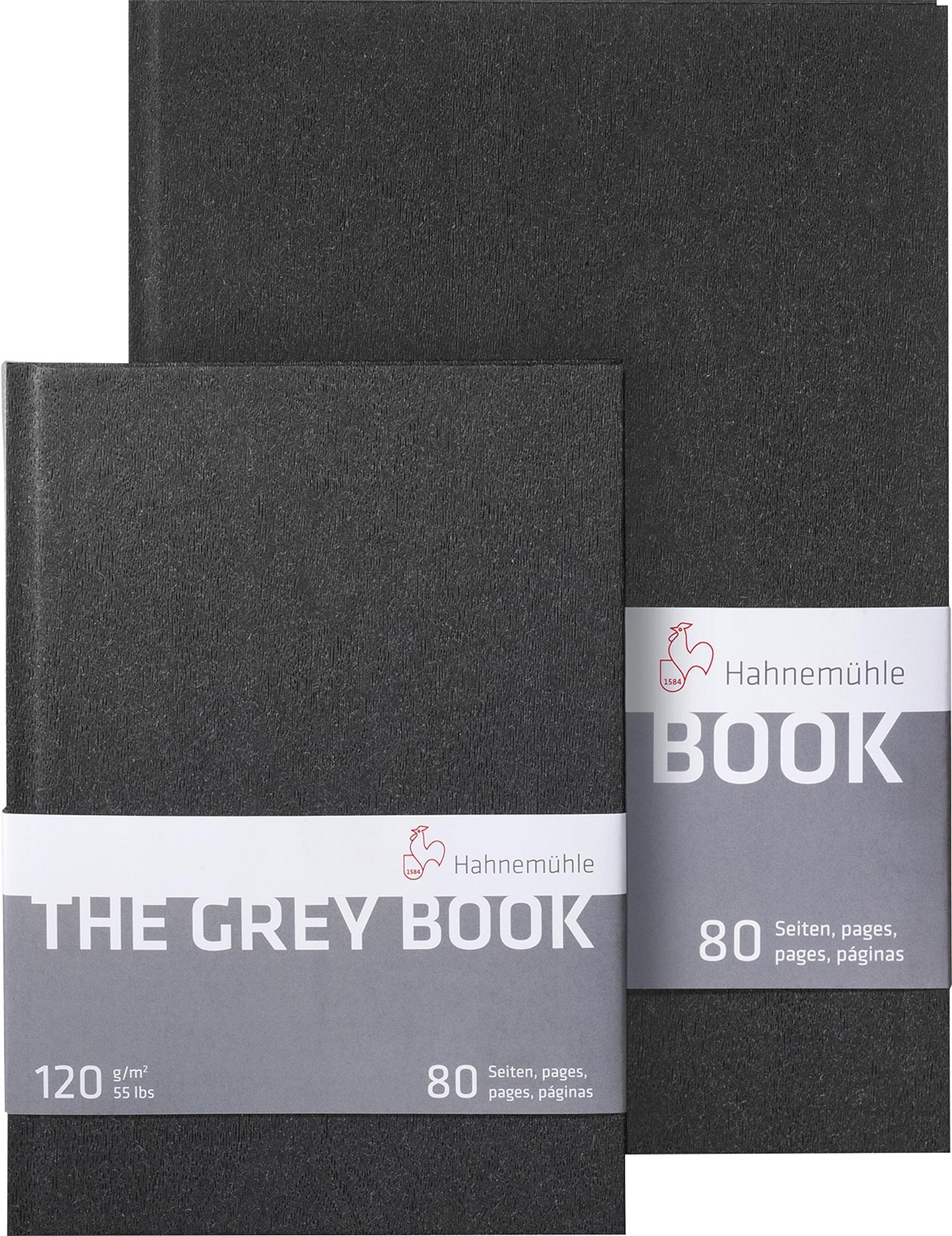 Hahnemuhle The Grey Book 120gsm 80 sheets A5 Grey paper