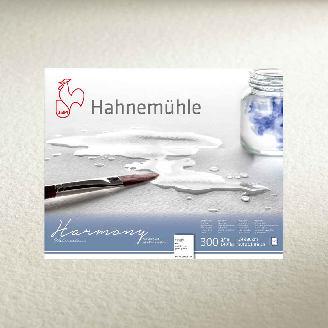 HAHNEMUHLE Harmony Watercolor 300 gsm 12 sheets Spireld