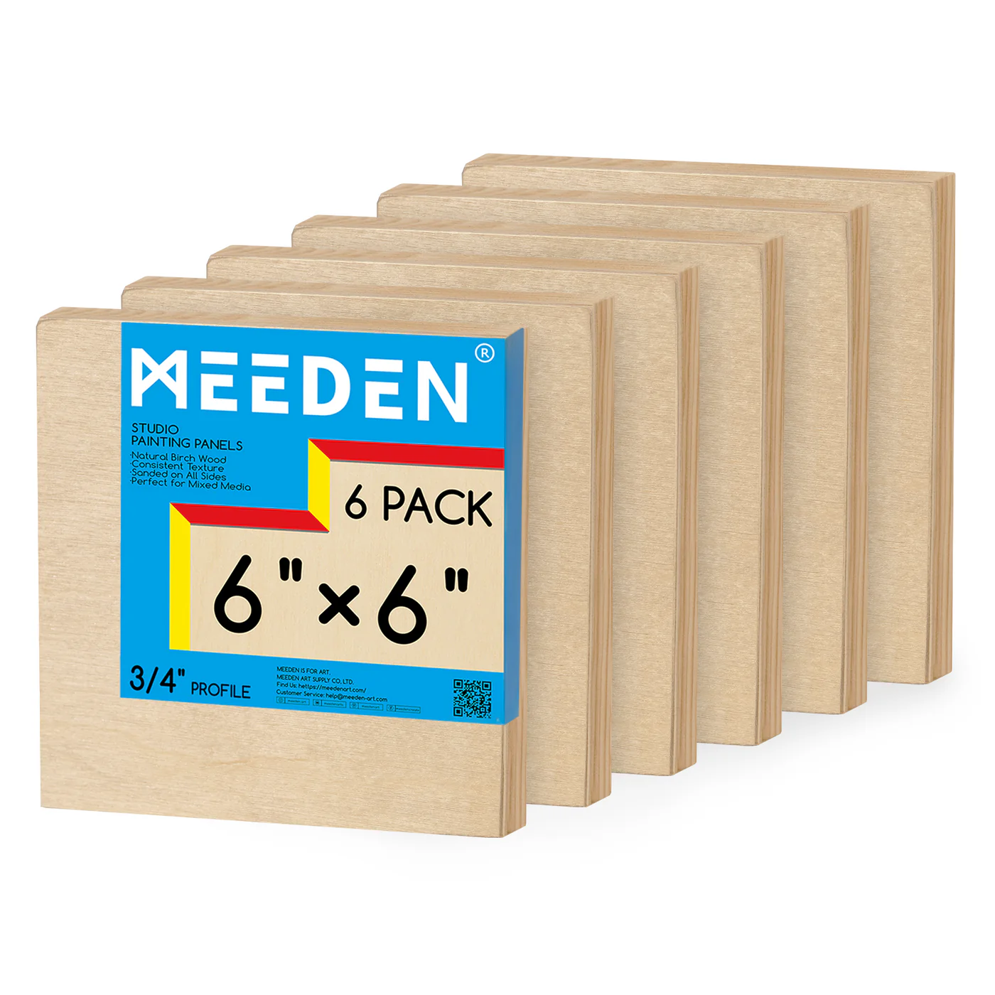 MEEDEN Artist Birch Wood Canvas Panel