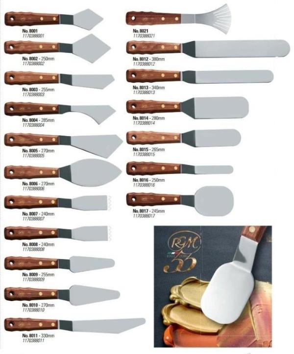 RGM Painting Knives New Generation Large Knives