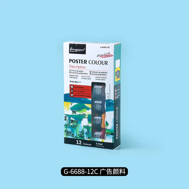 Giorgione Paint Kits 12COL 25ML
