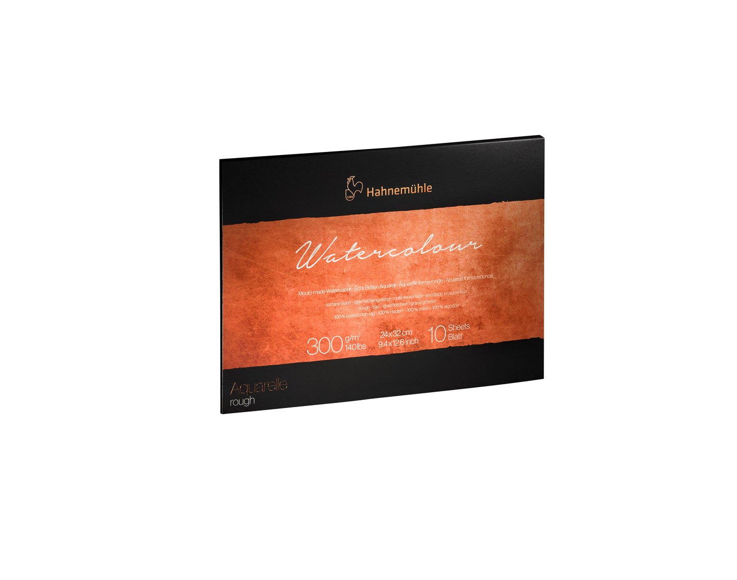 HAHNEMUHLE Watercolour Pad 300 gsm cold pressed 10 SHEETS