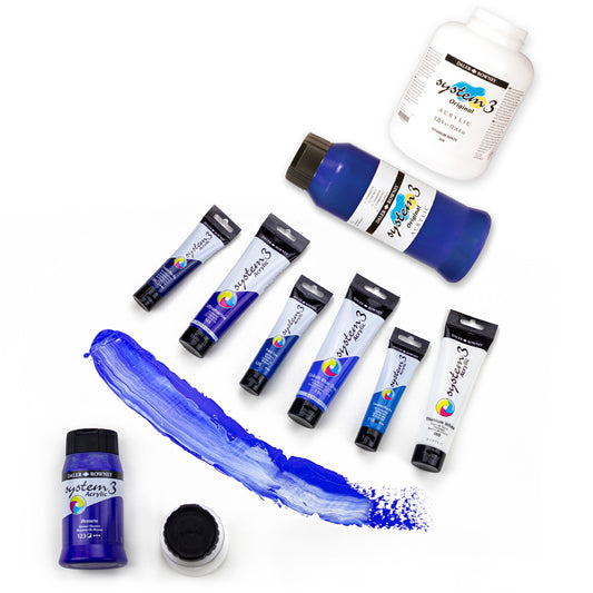 DALER ROWNEY SYSTEM3 ACRYLIC 59ML - 500ML