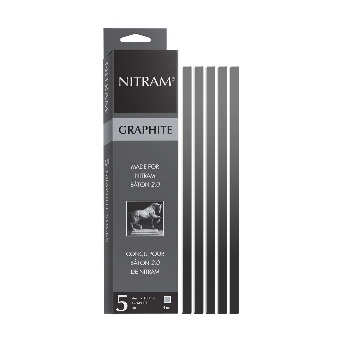 Nitram Graphite Refills (4mm)