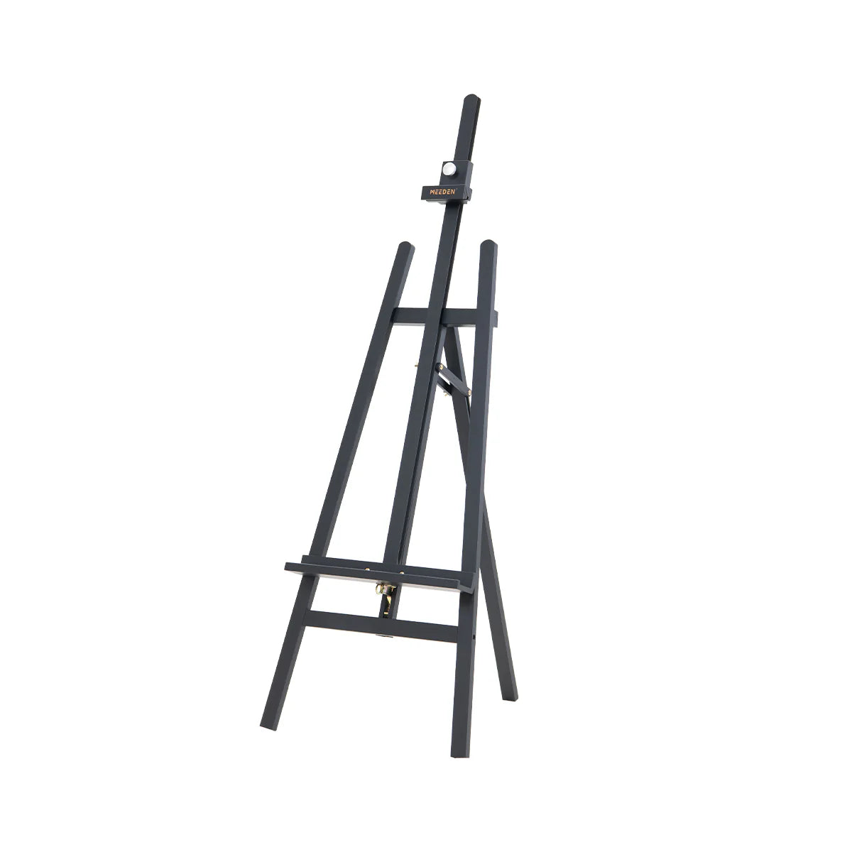MEEDEN Pinewood A-Frame Painting Easel Stand-Black-W01D
