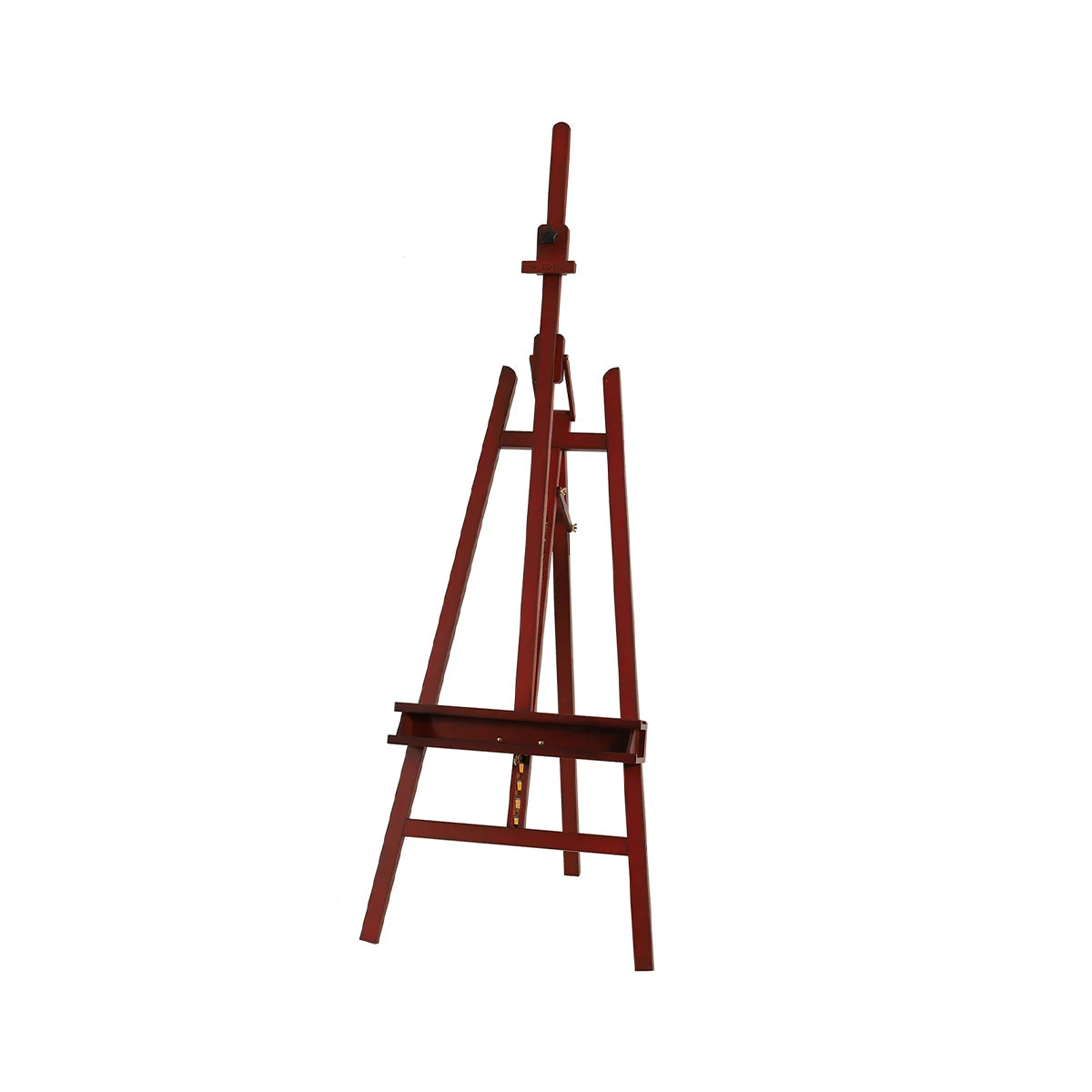 MEEDEN Large A-Frame Adjustable Artist Easel Stand-Dark Walnut-W09B