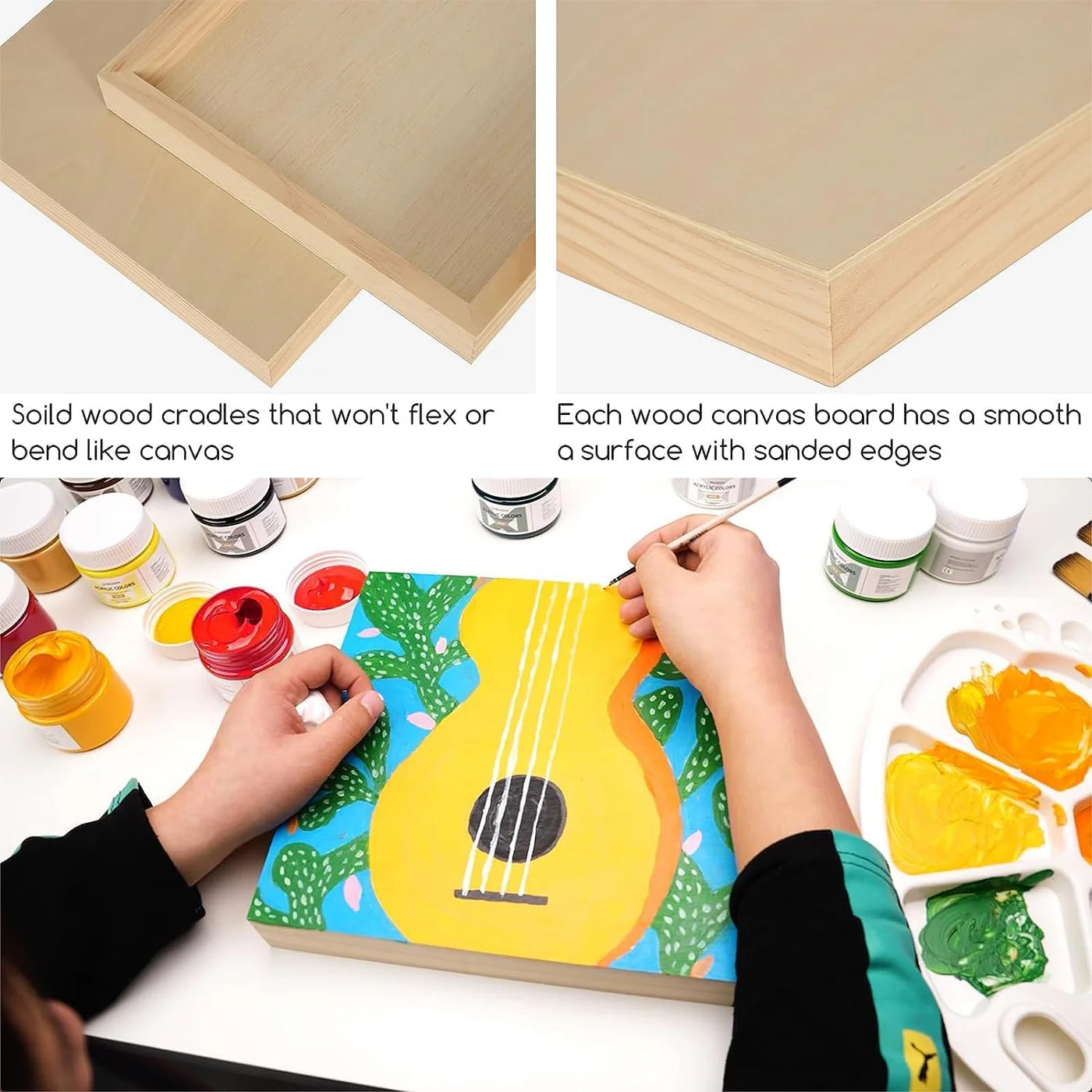 MEEDEN Artist Birch Wood Canvas Panel