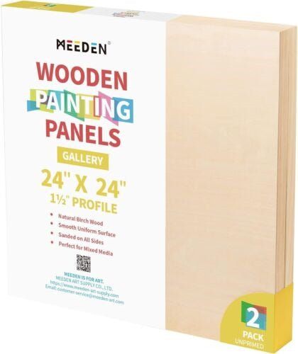MEEDEN Artist Birch Wood Canvas Panel
