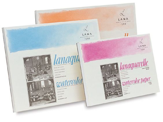 HAHNEMUHLE Lanaquarelle Block 300 gsm 20 Sheets