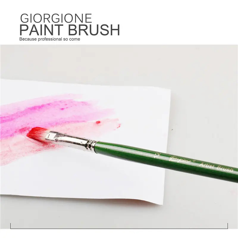 Giorgione Bristle Hair Brush, Flat