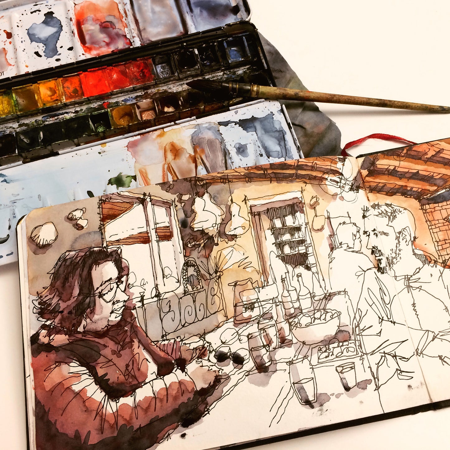 HAHNEMUHLE Watercolour Book 200 gsm fine grained surface 30 Sheets