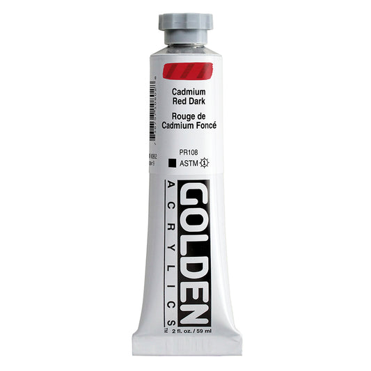 GOLDEN HEAVY BODY HB Cadmium Red Dark