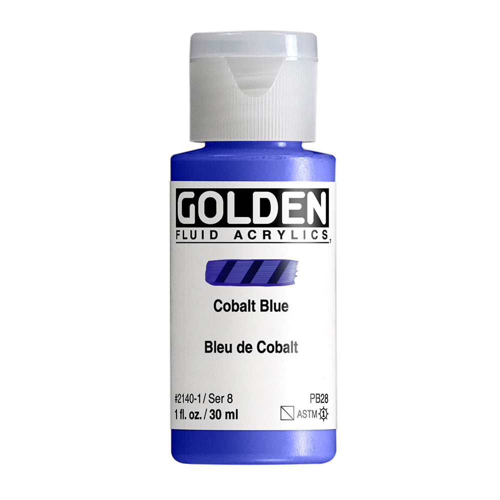 GOLDEN FLUID ACRYLIC Cobalt Blue