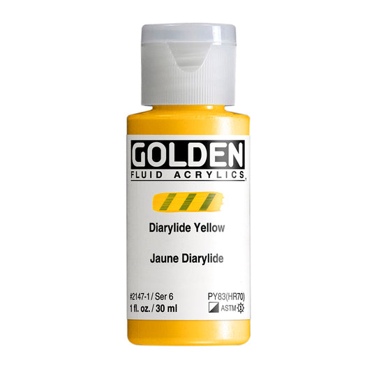 GOLDEN FLUID ACRYLIC Diarylide Yellow