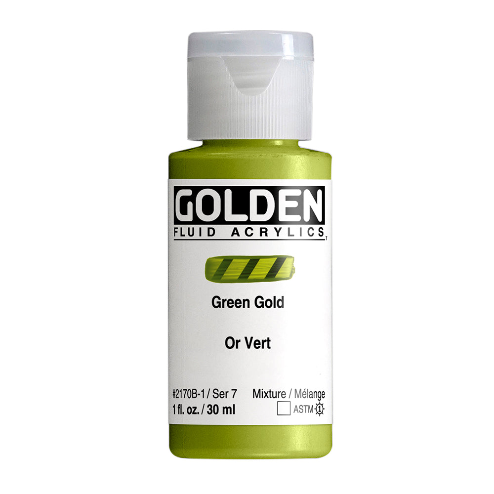 GOLDEN FLUID ACRYLIC Green Gold