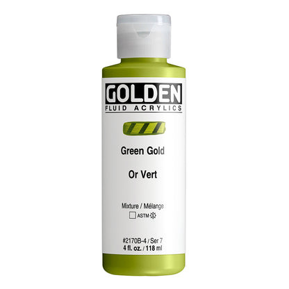 GOLDEN FLUID ACRYLIC Fl. Green Gold