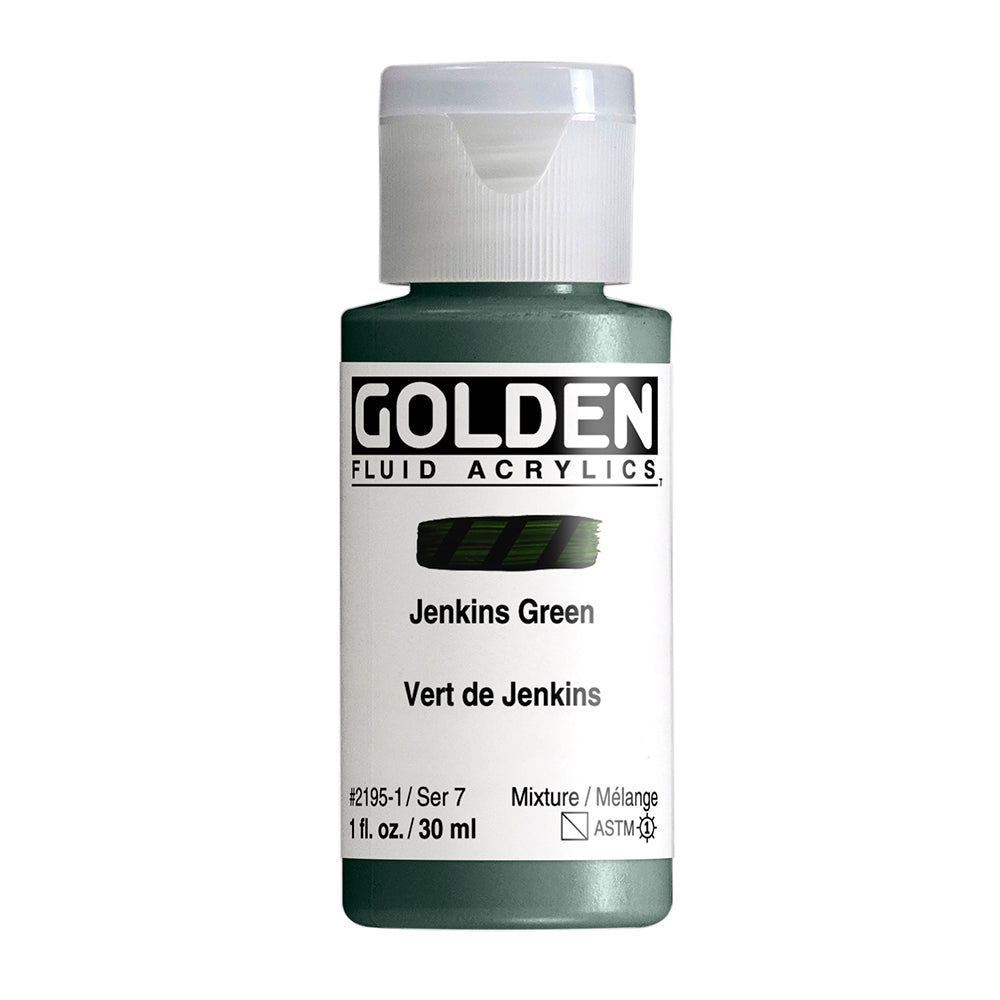 GOLDEN FLUID ACRYLIC Jenkins Green