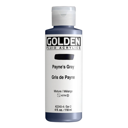 GOLDEN FLUID ACRYLIC Fl. Payne's Gray