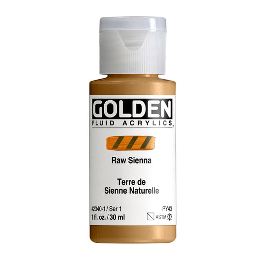 GOLDEN FLUID ACRYLIC Raw Sienna