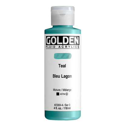 GOLDEN FLUID ACRYLIFl. Teal C