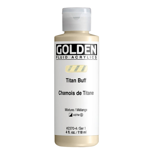 GOLDEN FLUID ACRYLIC Fl. Titan Buff