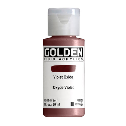GOLDEN FLUID ACRYLIC Violet Oxide