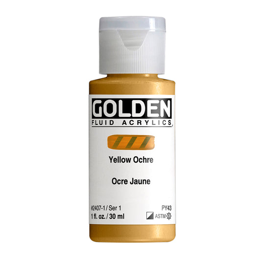 GOLDEN FLUID ACRYLIC Yellow Ochre