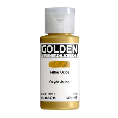 GOLDEN FLUID ACRYLIC Yellow Oxide