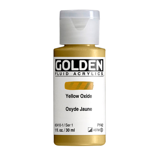 GOLDEN FLUID ACRYLIC Yellow Oxide