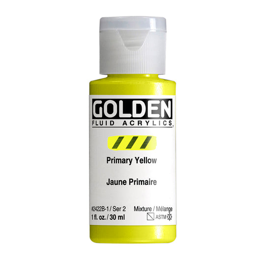 GOLDEN FLUID ACRYLIC Primary Yellow