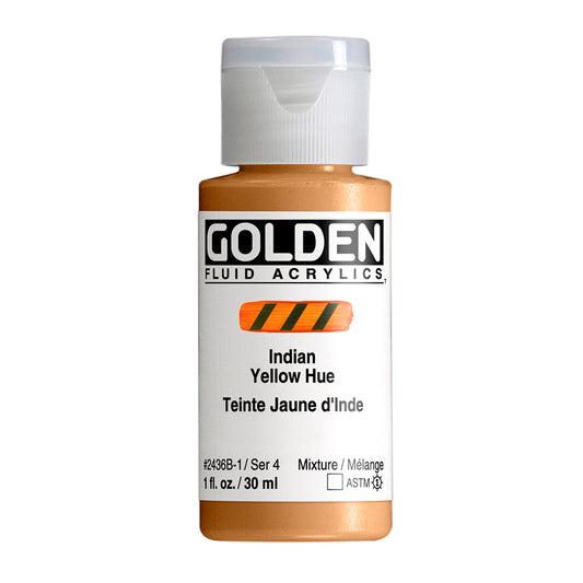 GOLDEN FLUID ACRYLIC Indian Yellow Hue