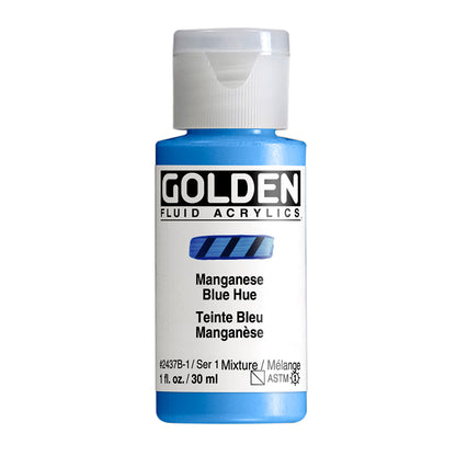 GOLDEN FLUID ACRYLIC Manganese Blue Hue