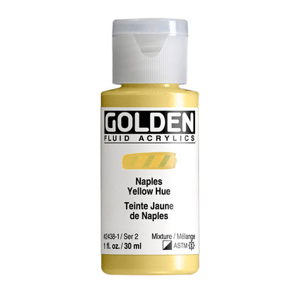 GOLDEN FLUID ACRYLIC Naples Yellow Hue