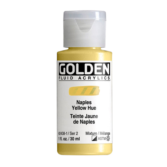 GOLDEN FLUID ACRYLIC Naples Yellow Hue