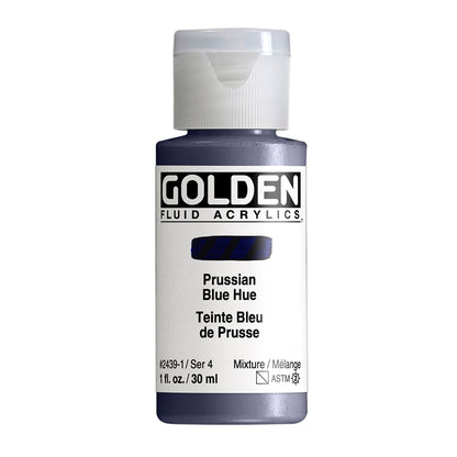 GOLDEN FLUID ACRYLIC Prussian Blue Hue