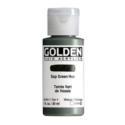 GOLDEN FLUID ACRYLIC Sap Green Hue