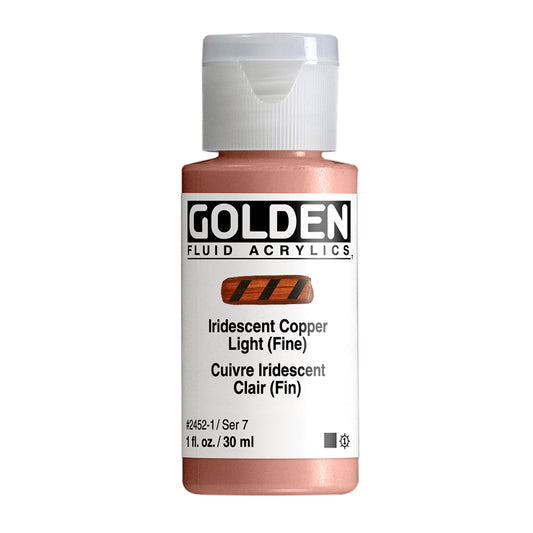 GOLDEN FLUID ACRYLIC Iridescent Copper Light (Fine)