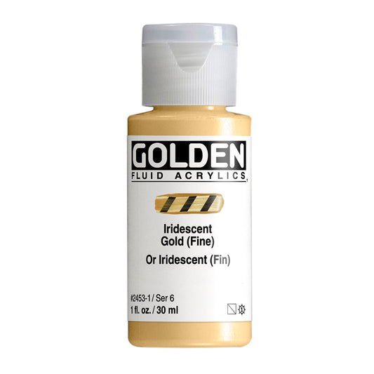 GOLDEN FLUID ACRYLIC Iridescent Gold Deep (Fine)