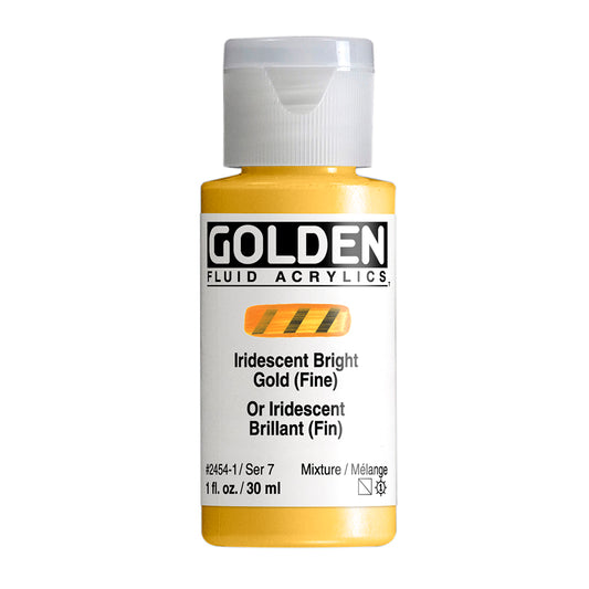 GOLDEN FLUID ACRYLIC Iridescent Bright Gold (Fine)