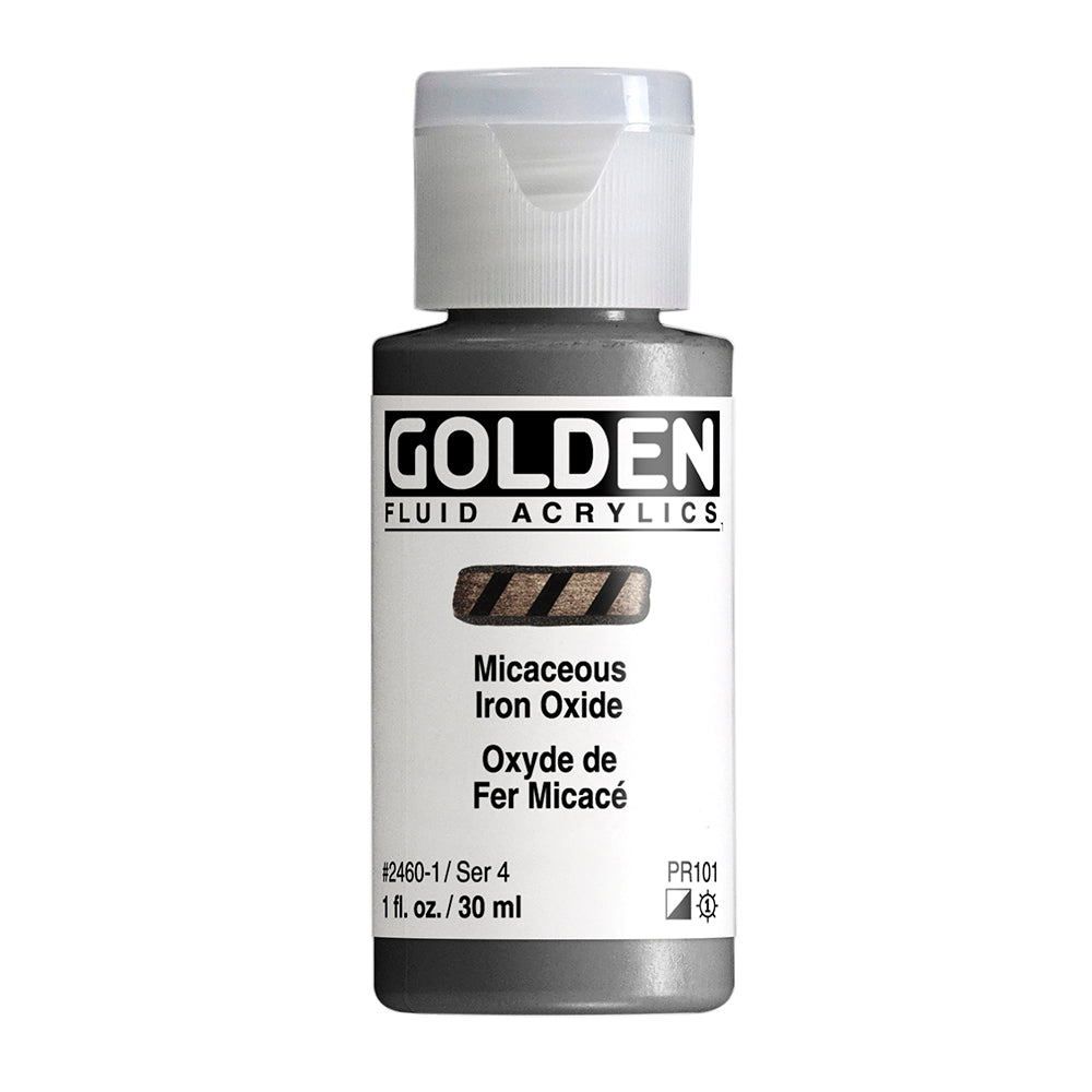 GOLDEN FLUID ACRYLIC Micaceous Iron Oxide