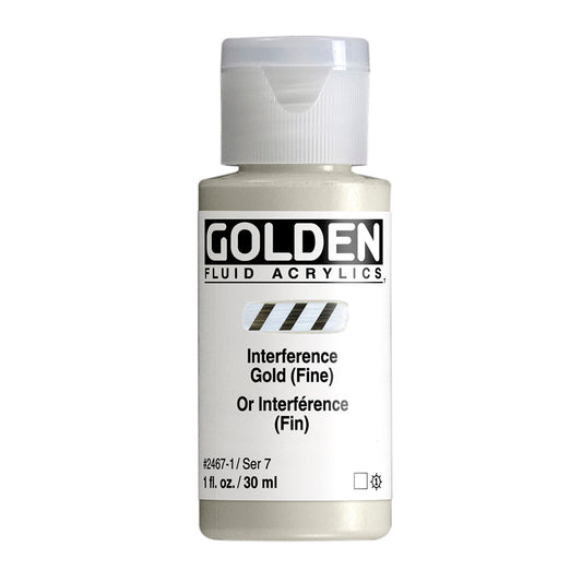 GOLDEN FLUID ACRYLIC Interference Gold (Fine)